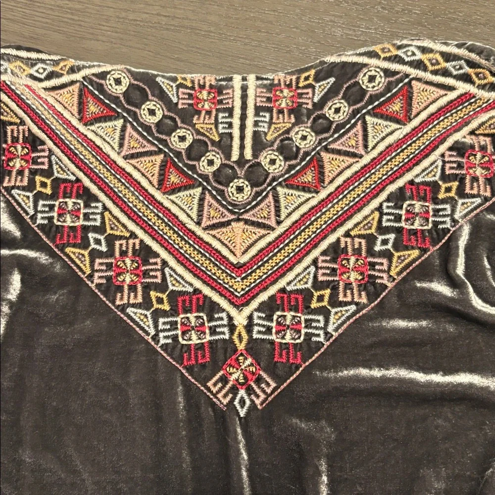 Johnny Was Ravi Velvet Bolero Jacket - Picture 4 of 8